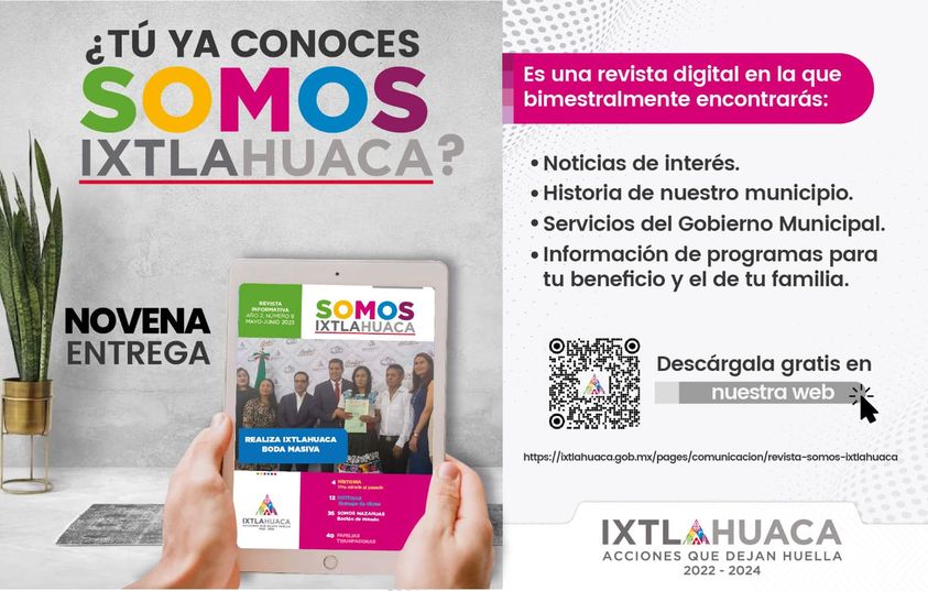 1688830787 Ya disponible la novena edicion de nuestra revista SomosIxtlahuaca Descargala