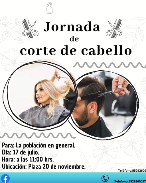 1688851961 Ven a cortar tu cabello totalmente gratis este proximo 17