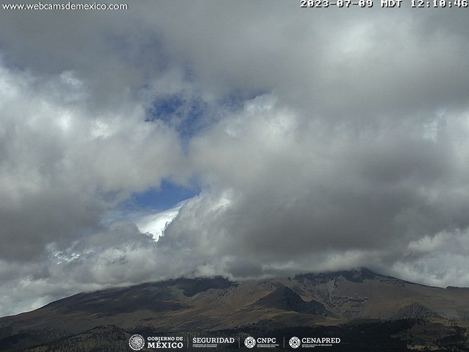 1688931403 EL VOLCAN POPOCATEPETL CONTINUA EN SEMAFORO AMARILLO FASE 2