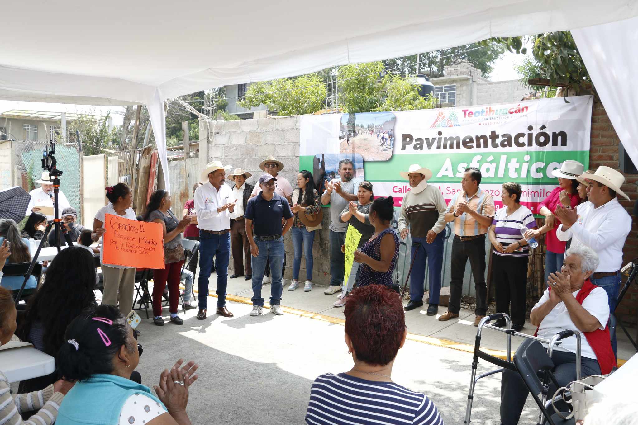 1688932473 849 Este dia inauguramos la Pavimentacion Asfaltica Calle del Sol en