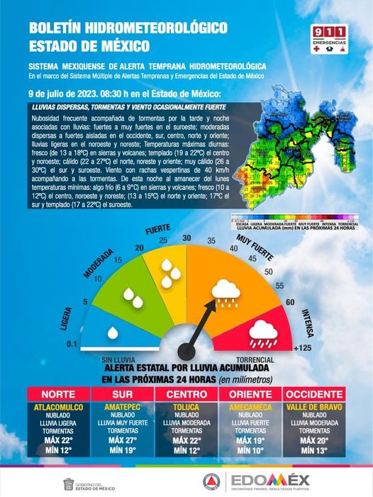 1688934607 Este domingo en el Estado de Mexico persiste el ingreso