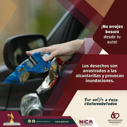 1688941624 Valores ¡No arrojes Basura desde tu auto Mantener limpia