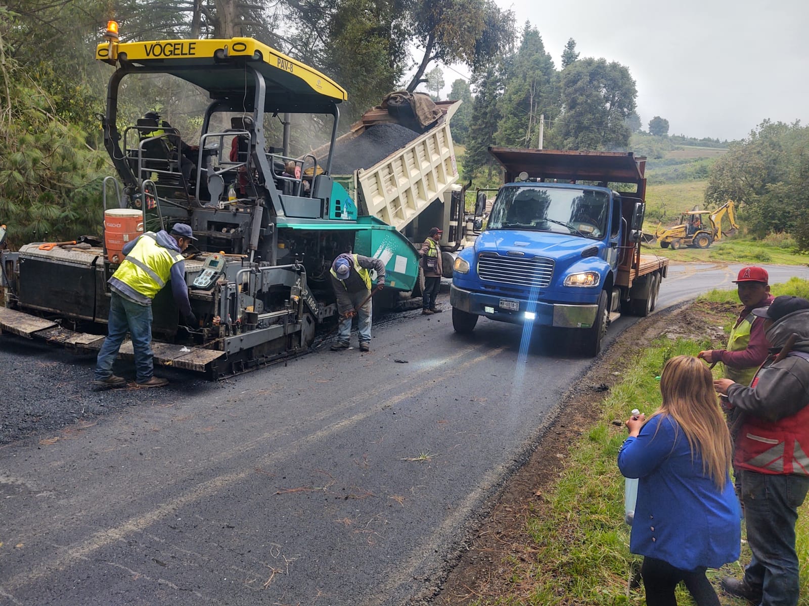 1689012924 605 Para continuar con la rehabilitacion de la carretera Amanalco