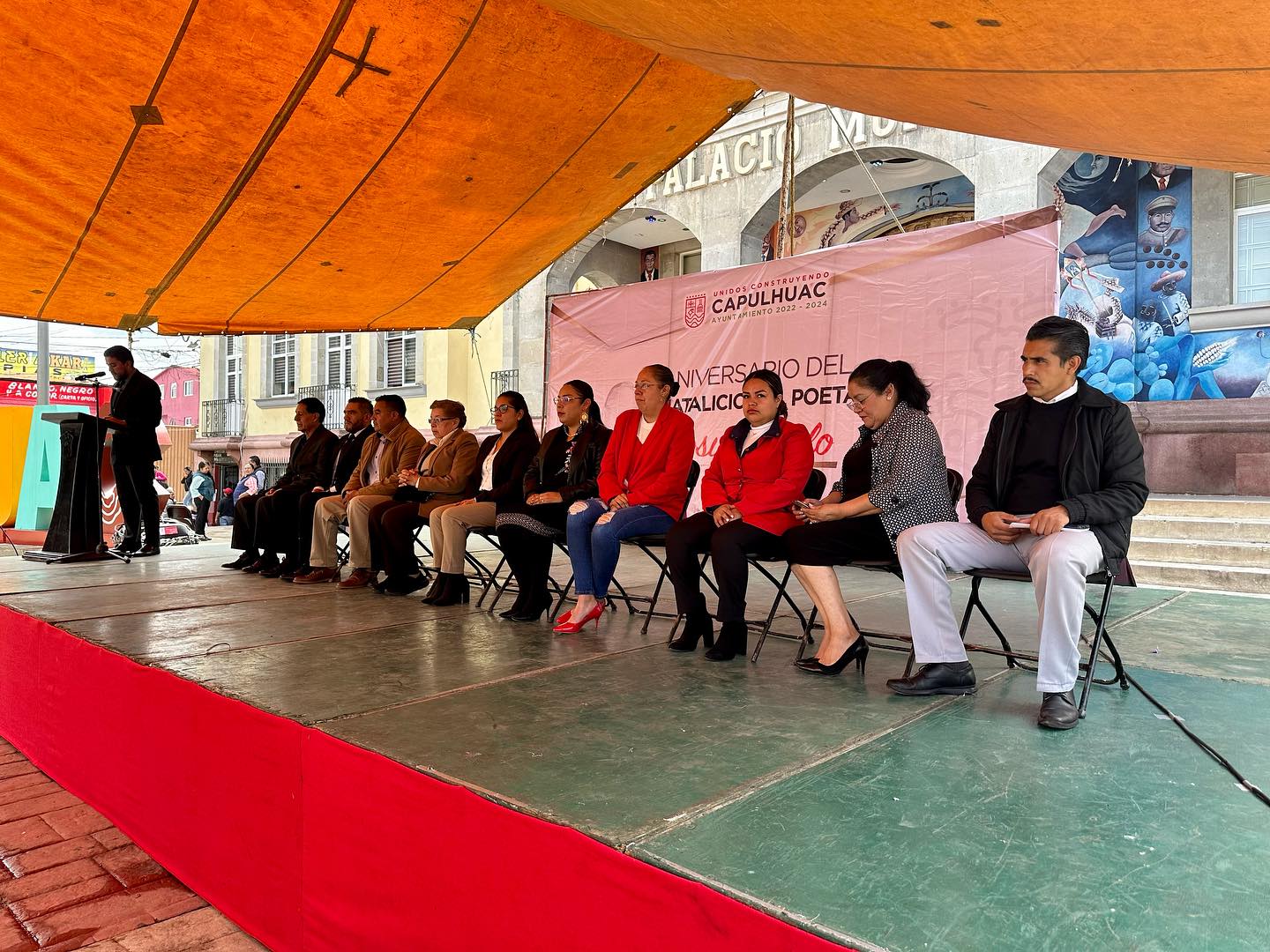 1689020203 207 CeremoniaCivica en Conmemoracion del CXXII Aniversario del Natalicio del Poeta