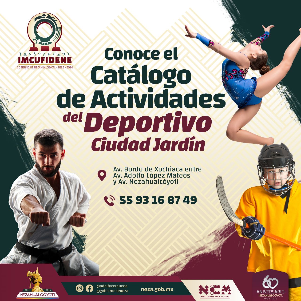 1689022498 Deportes Te compartimos las actividades que brinda el IMCUFIDENE