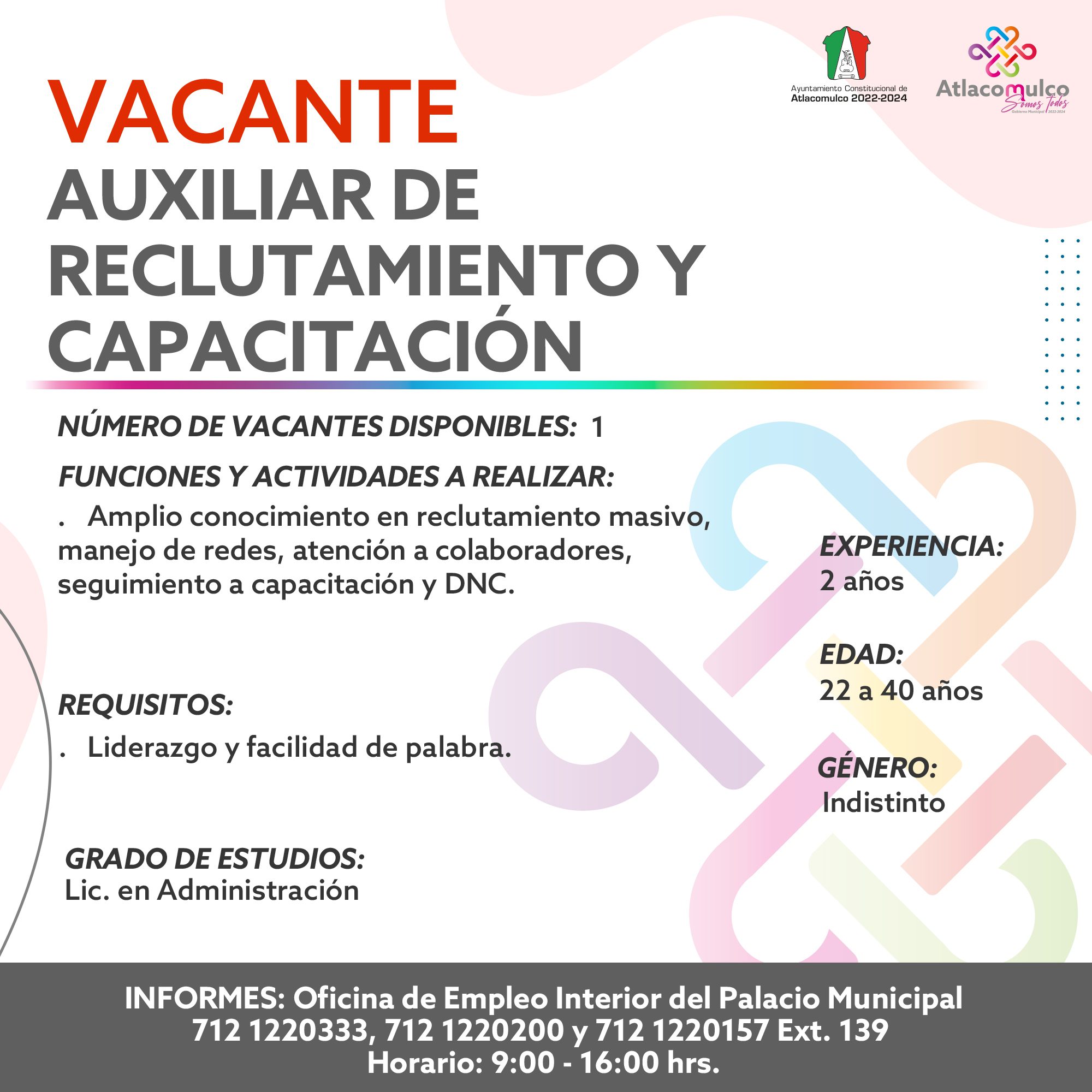 1689024417 740 ¡Te compartimos las vacantes de empleo correspondientes a esta semana