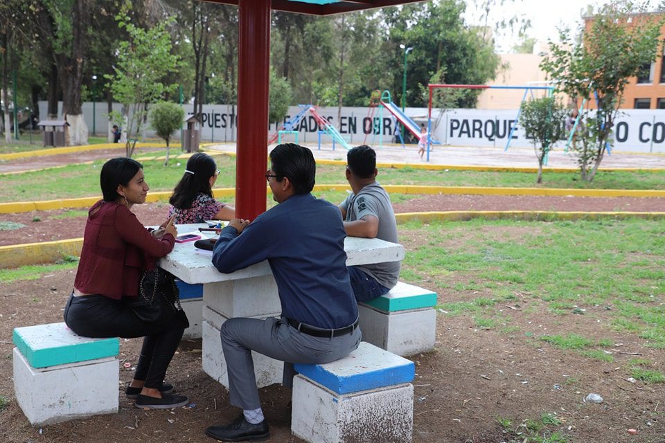 1689031362 669 Para el mejoramiento del parque Guadalupe personal de Servicios Publicos