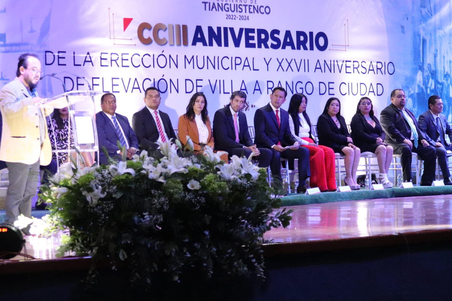 1689076898 930 Ceremonia Civica CCIII Aniversario de la Ereccion de Tianguistenco