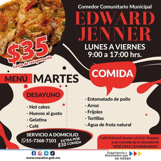 1689092443 Checa el menu de hoy que estara disponible en el