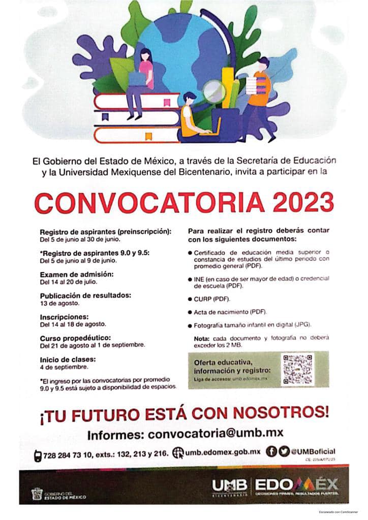 1689109934 UMB Convocatoria 2023 El H Ayuntamiento de Teoloyucan te