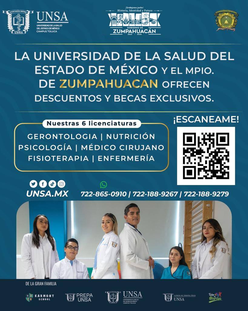 1689175372 La universidad de la salud del Estado de Mexico UNSA