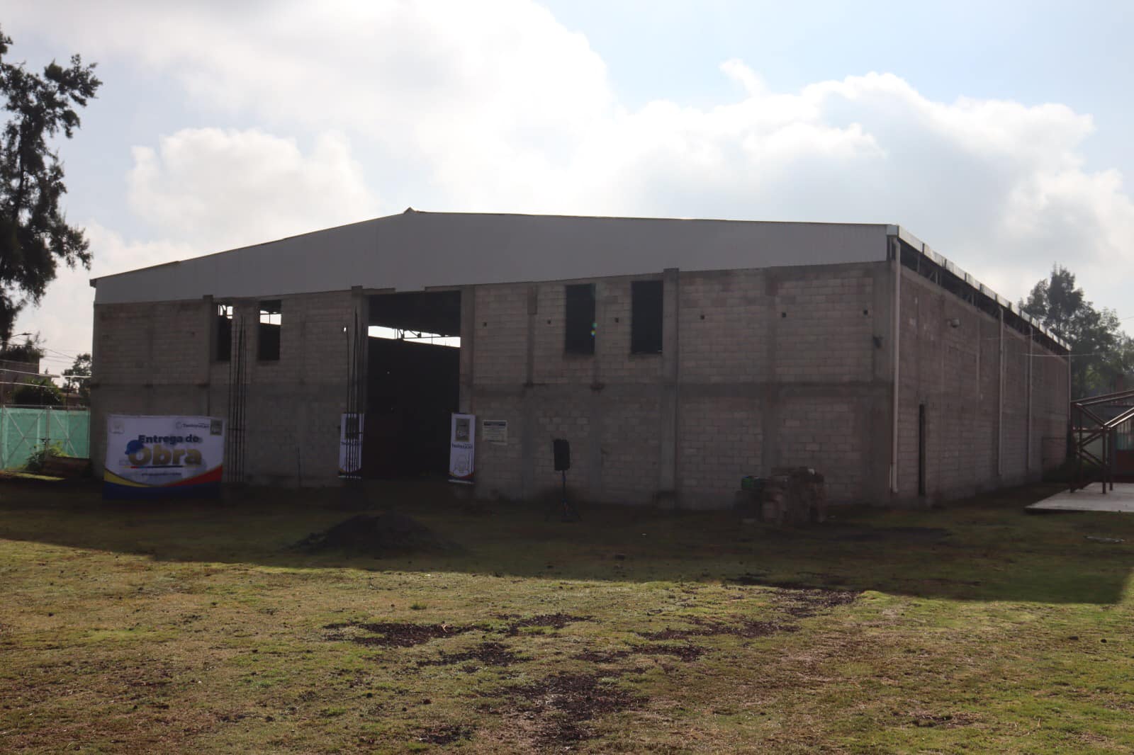 1689176448 911 Inauguracion de techumbre en la Escuela Preparatoria No 83 Con