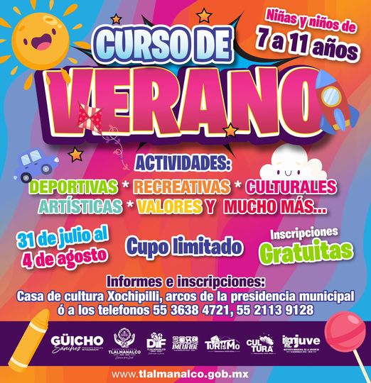 1689188488 Ya viene nuestro CursoDeVerano2023 en donde los pequenitos disfrutaran de