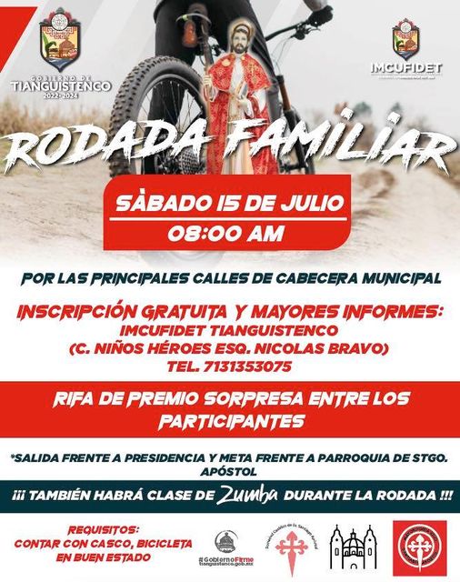 1689188731 Te invitamos a participar en la GranRodadaFamiliar actividades en el