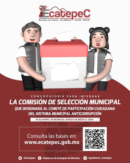 1689195196 Para garantizar la transparencia en nuestro MunicipioConValores buscamos a los