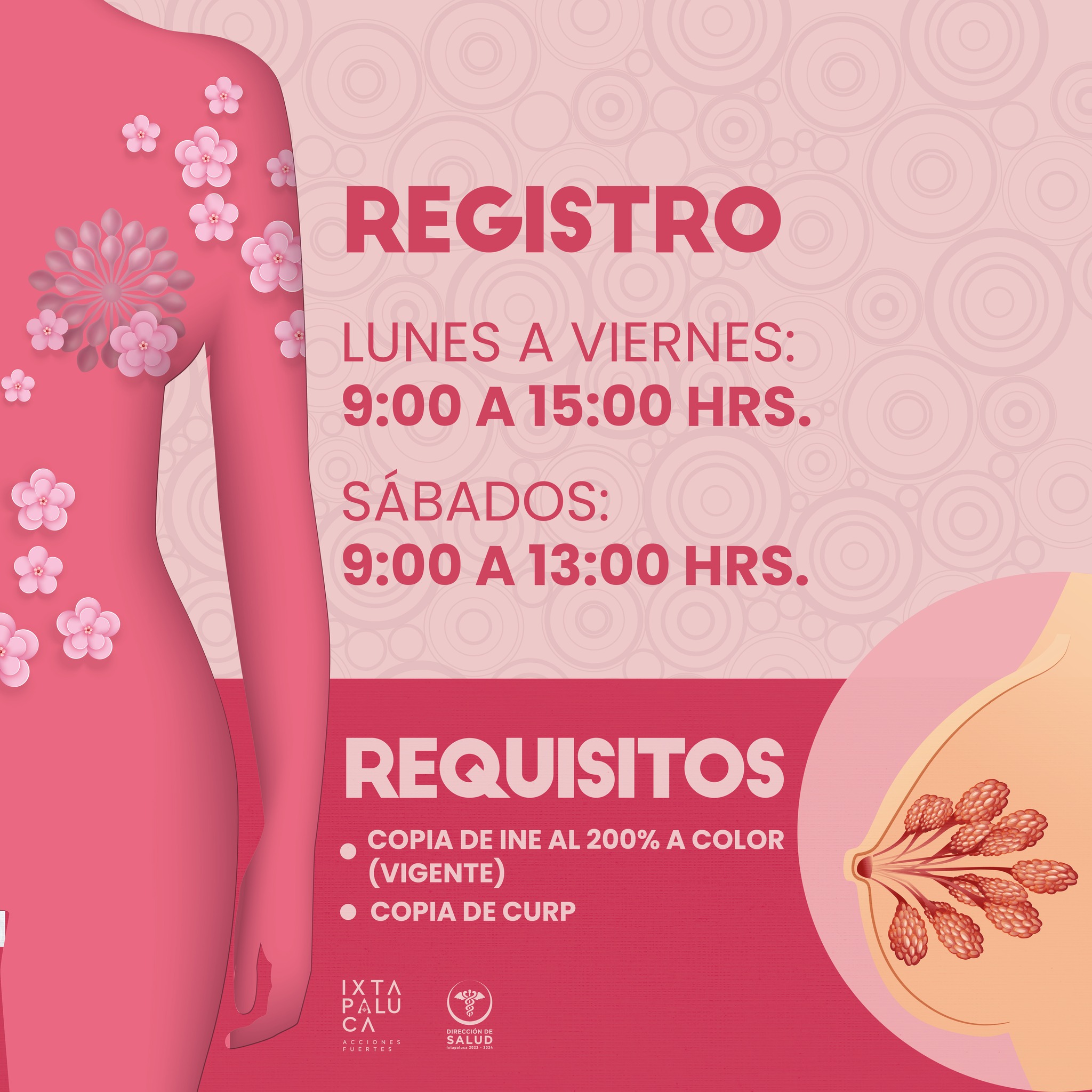 1689974292 514 Atencion mujeres ixtapaluquenses registro abierto para mastografias Si tienes