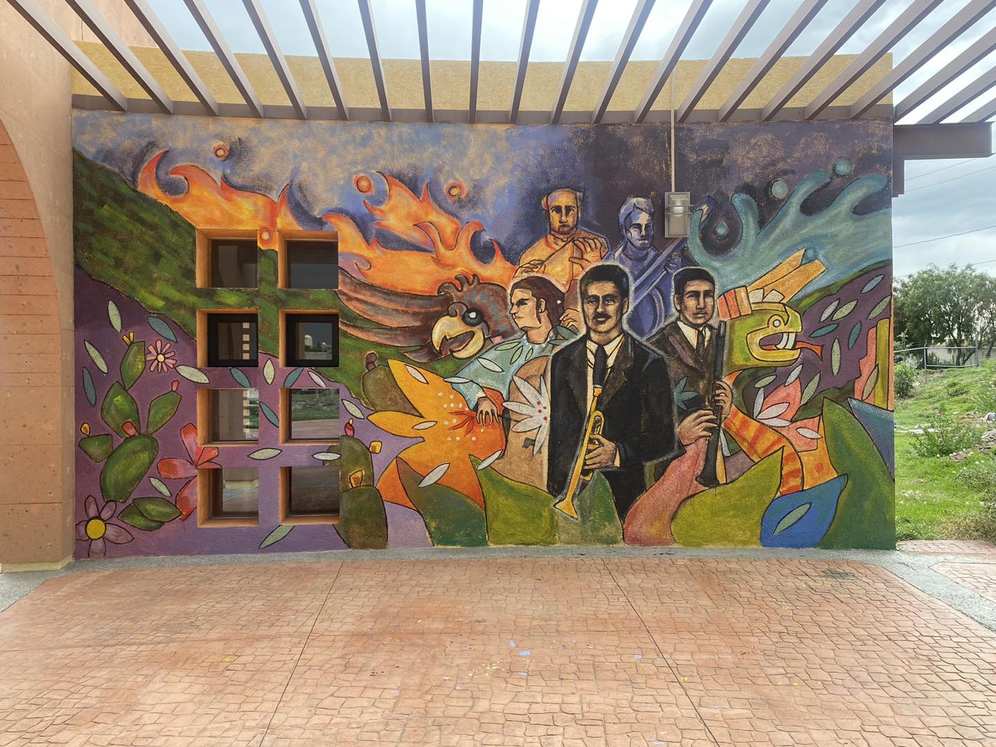 1690147879 190 ¡Descubre el impresionante mural de la Casa de Cultura Toltecalli