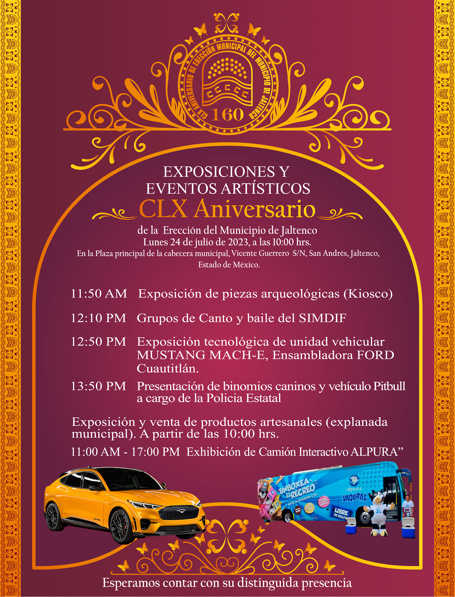 1690152146 984 PROGRAMA EN CONMEMORACION DEL CLX ANIVERSARIO DE JALTENCO