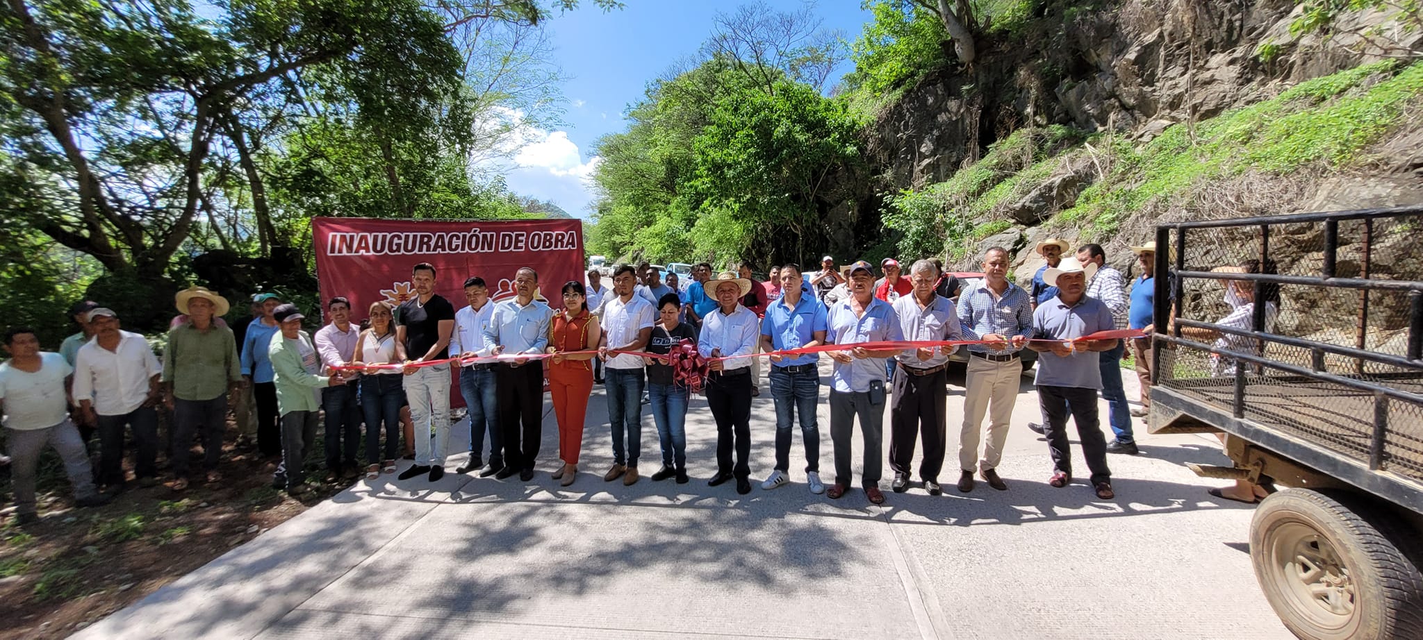 1690154778 636 Inauguramos tramo carretero de Cirian Grande a Palmar Grande