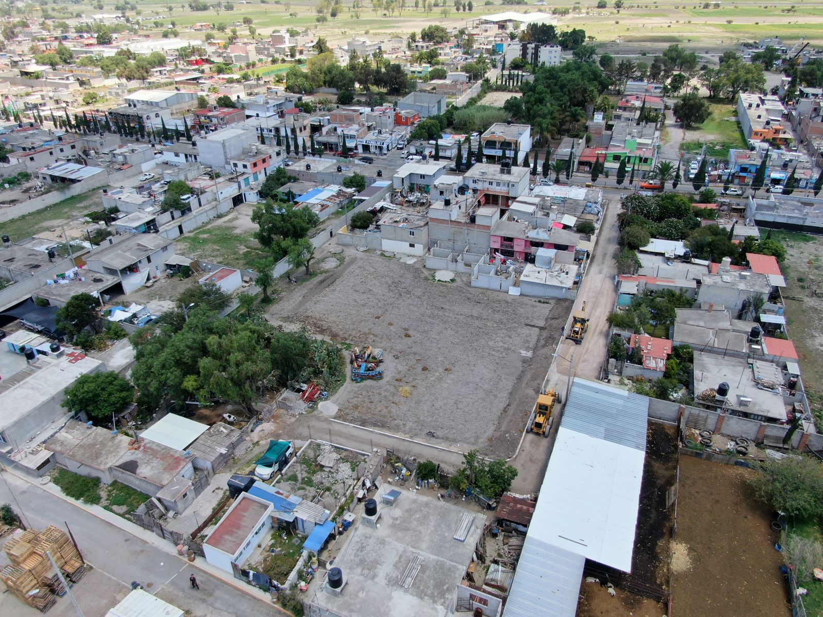 1690225229 196 ¡MAS Y MEJORES CALLES EN HUEHUETOCA Asi inician las labores