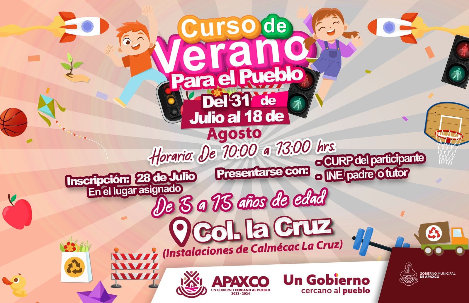 1690233564 683 CURSOS DE VERANO GRATUITOS PARA NINAS Y NINOS DEL PUEBLO