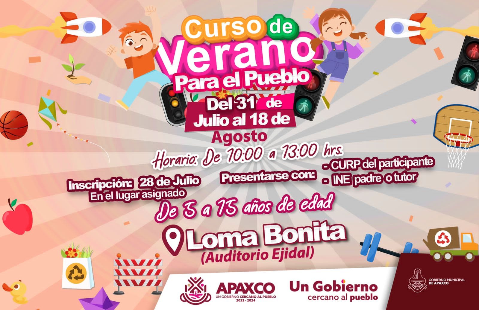 1690233567 495 CURSOS DE VERANO GRATUITOS PARA NINAS Y NINOS DEL PUEBLO