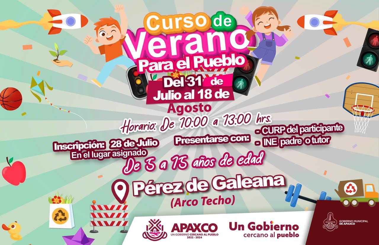 1690233575 278 CURSOS DE VERANO GRATUITOS PARA NINAS Y NINOS DEL PUEBLO