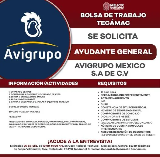 1690296421 ¿Estas en busqueda de empleo Checa esta oferta que la jpg