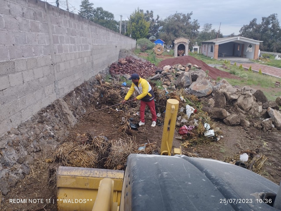 1690308610 776 ¡Manteniendo nuestro Panteon de San Miguel Atepoxco limpio y hermoso