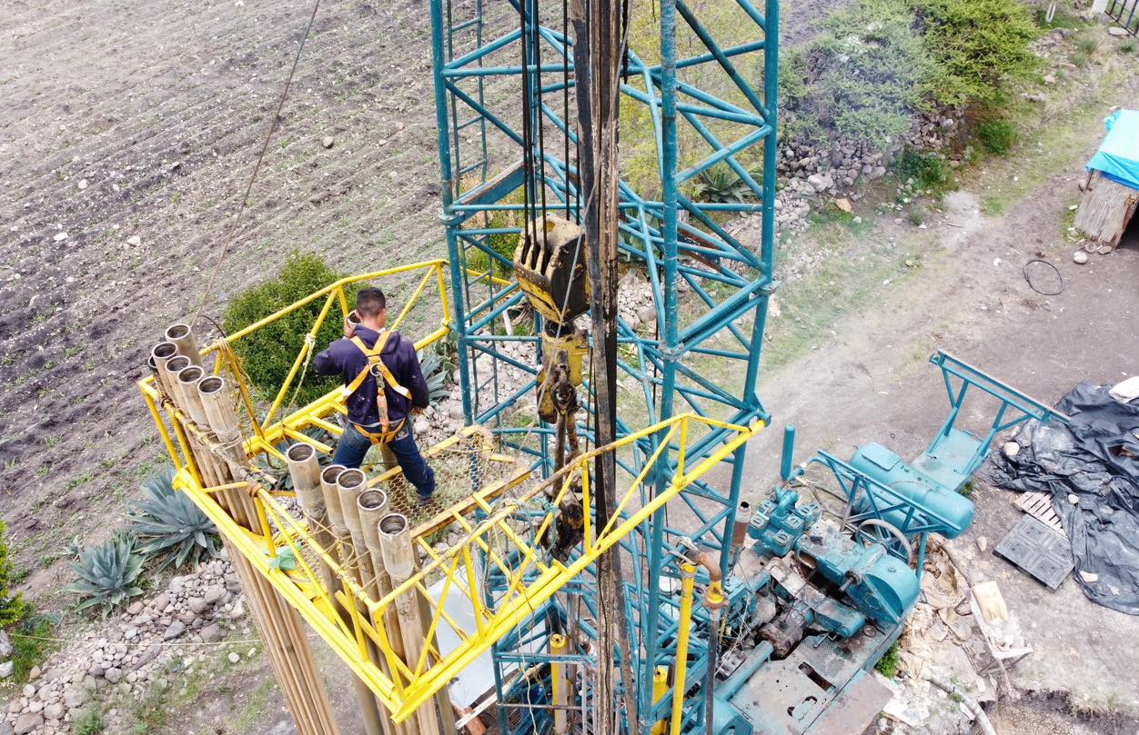 1690310660 931 AVANCES DEL NUEVO POZO EN SANTA CRUZ DEL MONTE Continuan