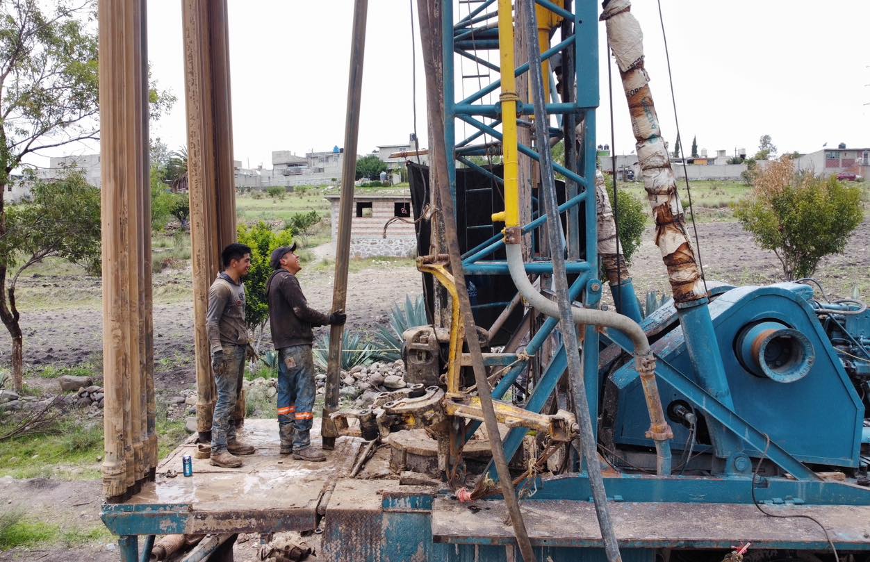 1690310664 313 AVANCES DEL NUEVO POZO EN SANTA CRUZ DEL MONTE Continuan