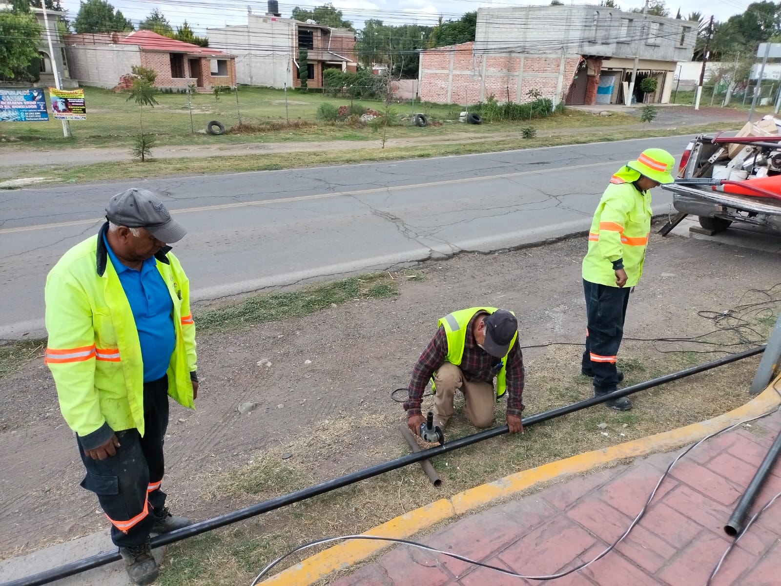 1690486096 172 Nuestros companeros de alumbrado publico adscritos a la Direccion de