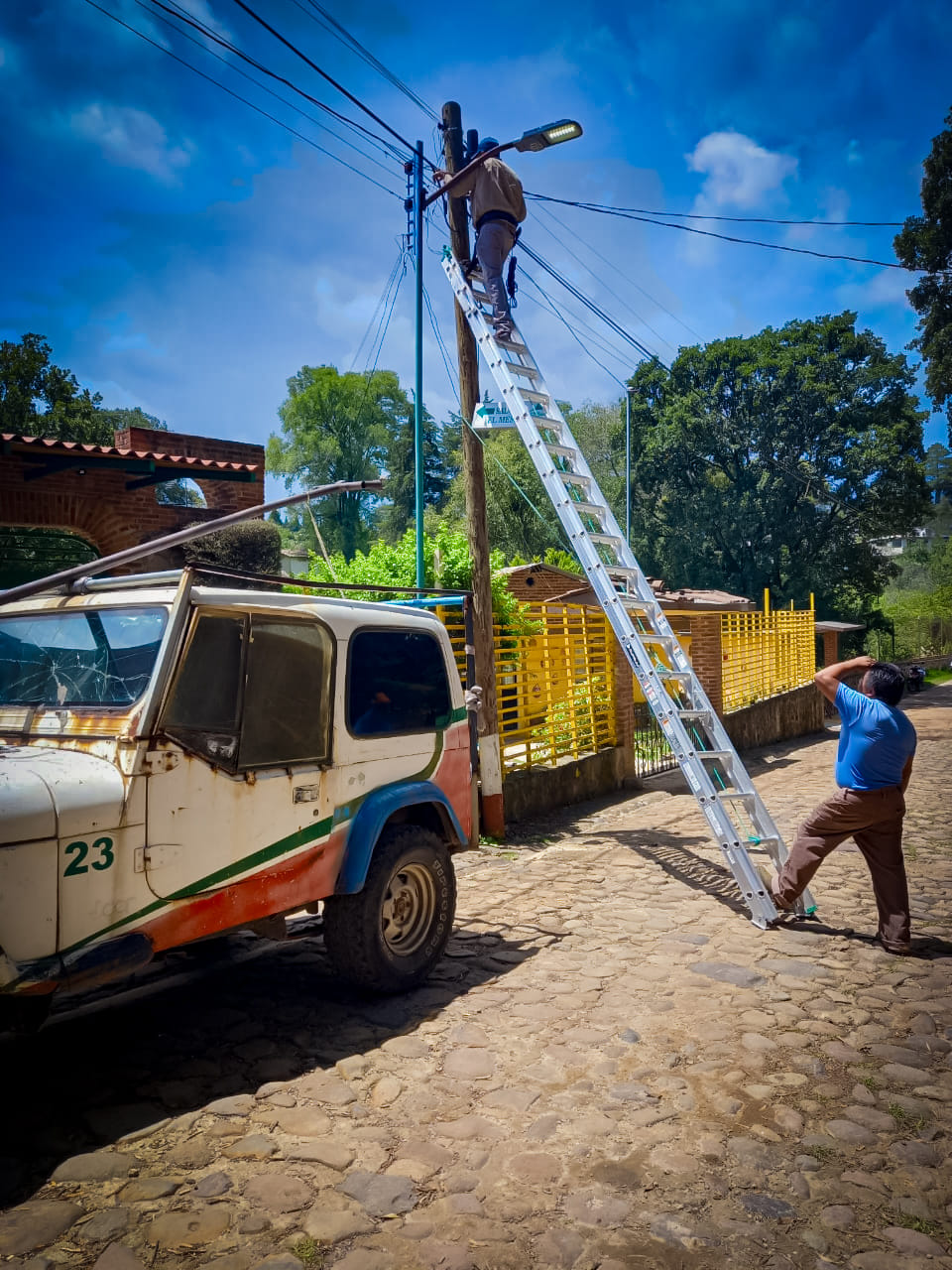 1690581927 555 La Direccion de Servicios Publicos trabaja en la reparacion constante