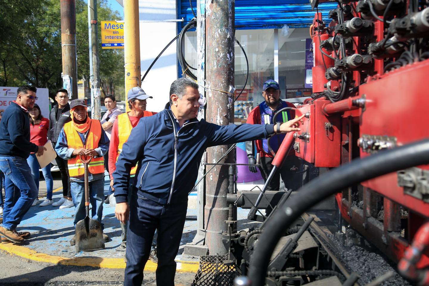 1690671881 488 Hemos dado el banderazo de Inicio de obra de repavimentacion