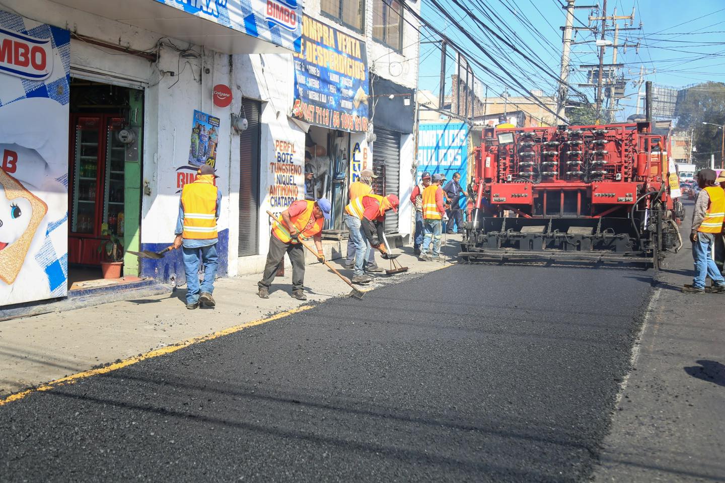 1690671890 191 Hemos dado el banderazo de Inicio de obra de repavimentacion