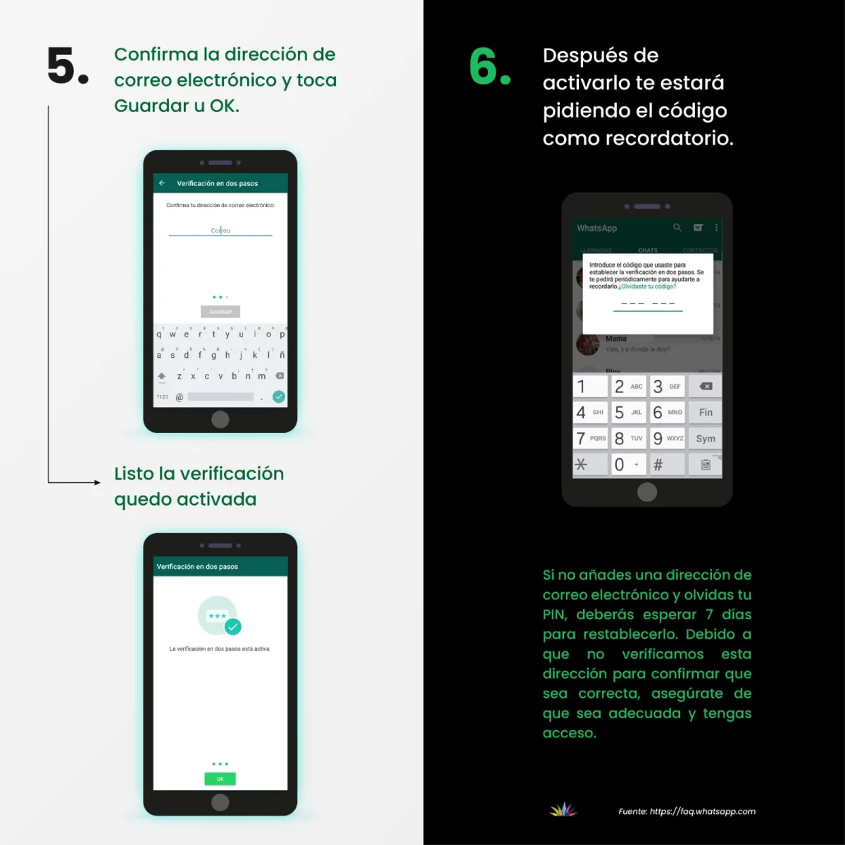 1690741708 22 Protege tus datos personales en WhatsApp activando la autenticacion en