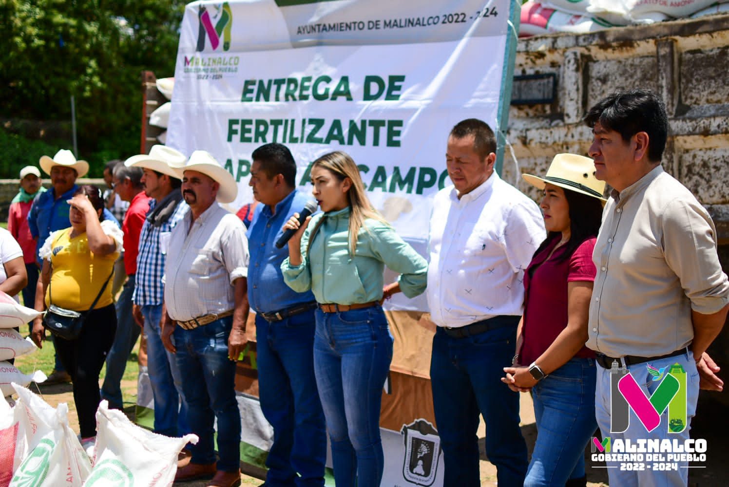 1690807849 843 Entregamos fertilizante en la comunidad de Palmar de Guadalupe en