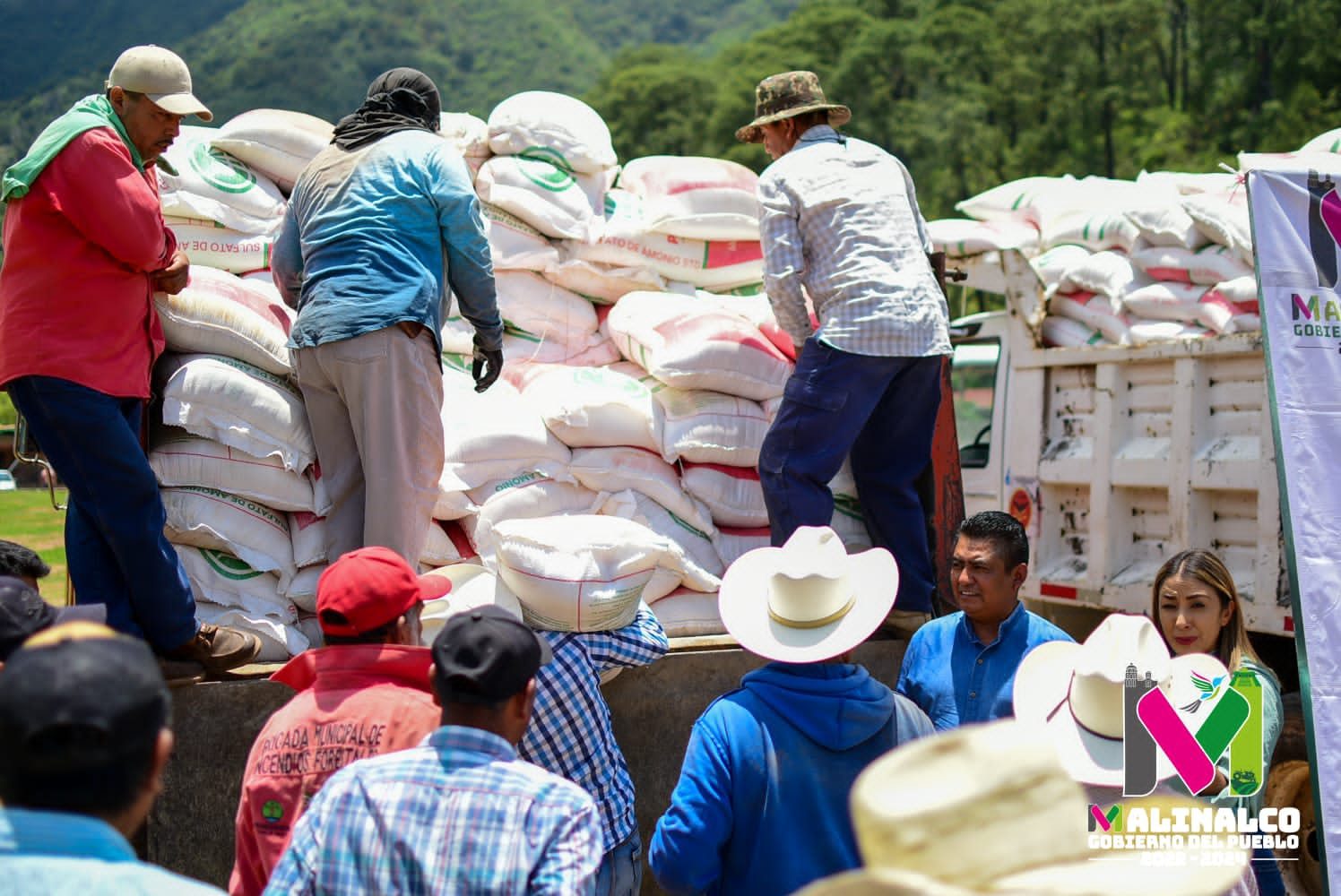 1690807863 811 Entregamos fertilizante en la comunidad de Palmar de Guadalupe en