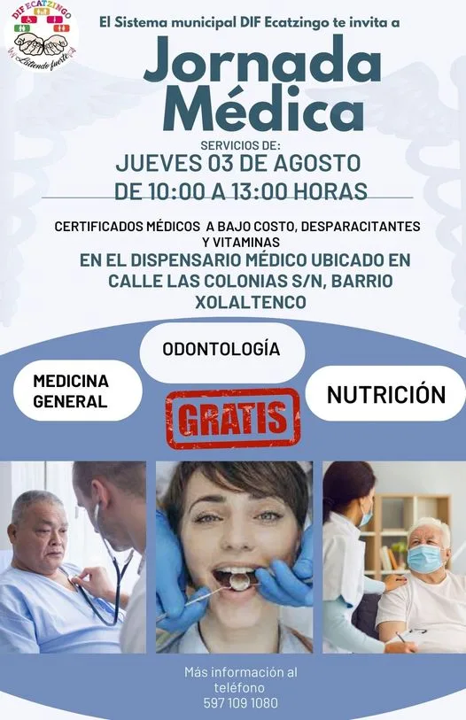 1690837604 Te invitamos este JUEVES 03 de agostos Jornada de Salud jpg