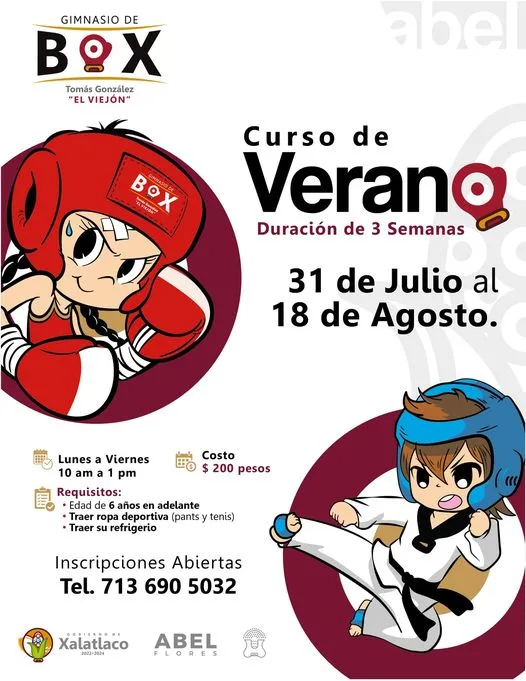 1er Curso de Verano 2023 en el Gimnasio de Box jpg