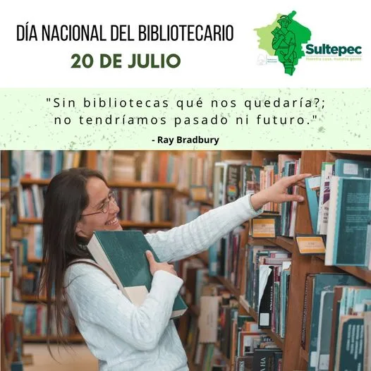 20 de julio Dia Nacional del Bibliotecario jpg