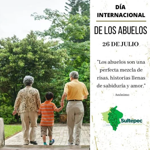26 De Julio Día Internacional De Los Abuelos Estado De México 