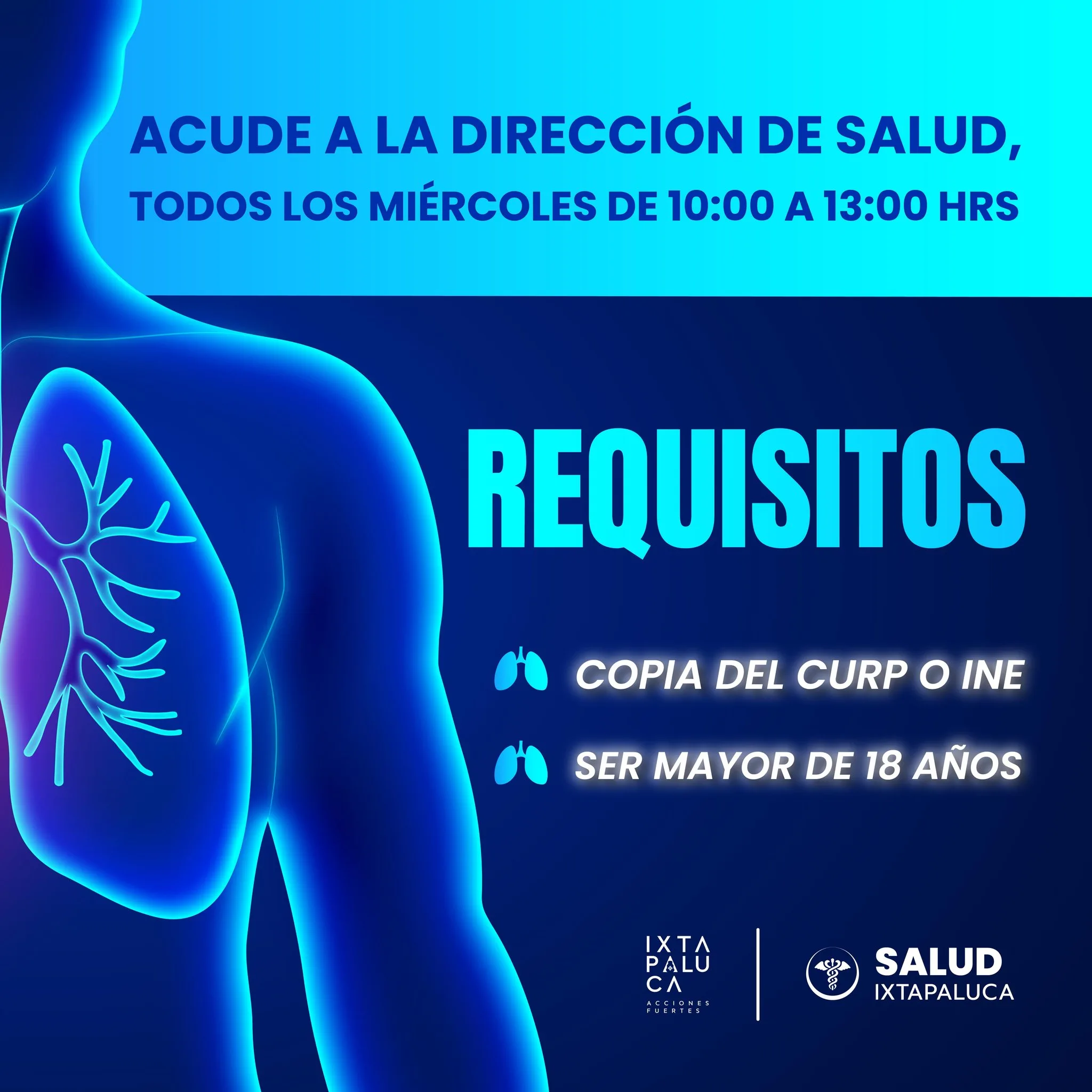 Acude todos los miercoles a la Direccion de Salud H jpg