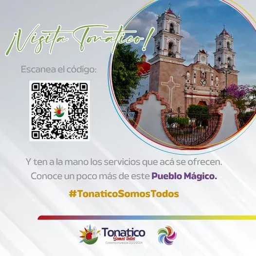 Ahora que visitas Tonatico puedes escanear este codigo QR jpg