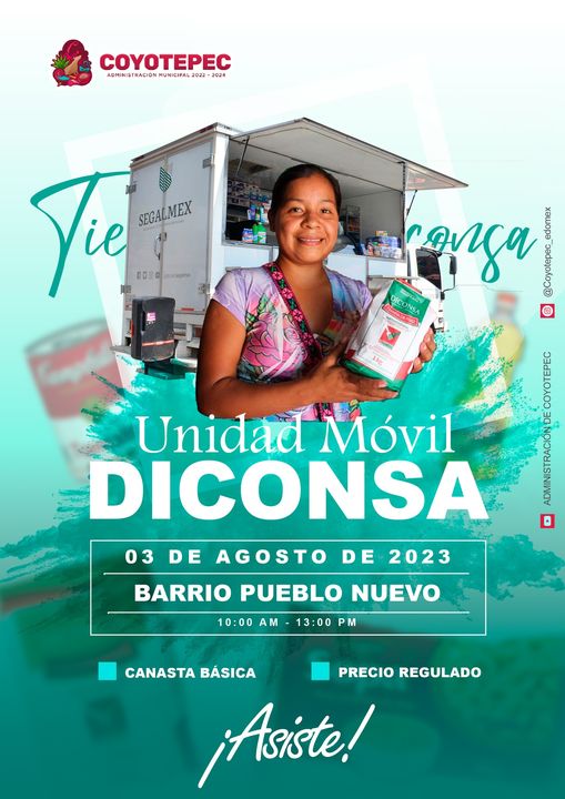 CanastaBasica II 𝑼𝑵𝑰𝑫𝑨𝑫 𝑴𝑶́𝑽𝑰𝑳 𝑫𝑰𝑪𝑶𝑵𝑺𝑨 Nuestro presidente municipal @Andres Mo