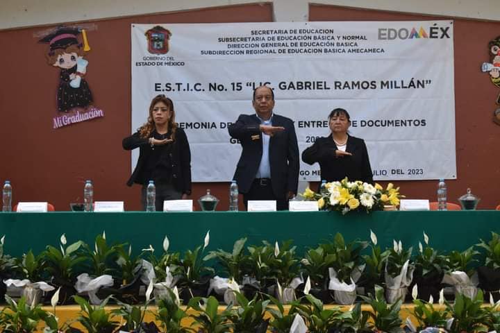 Clausura ESTIC 15 Lic Gabriel Ramos Millan El Gobierno