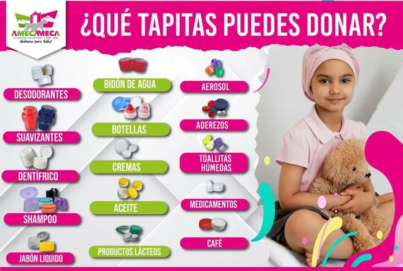 Conoce el tipo de tapitas que puedes donar y asi jpg