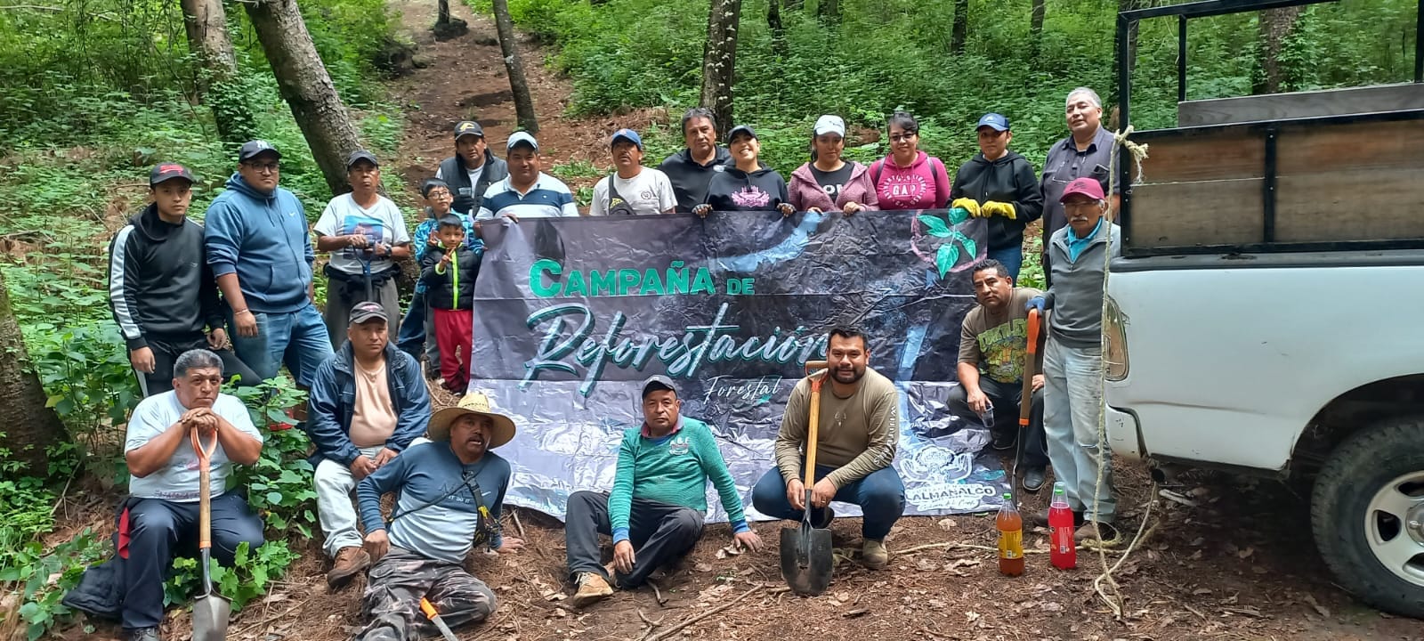 Culminamos la Campana de Reforestacion en las delegaciones de San