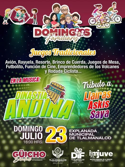 DomingosFamiliares Este domingo 23 de julio a partir de las jpg