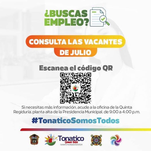 Empleo ¡Revisa las vacantes de empleo